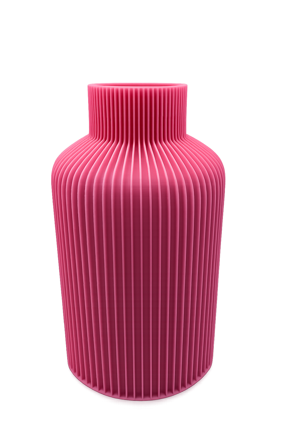 Frühlingsvase Gerillt aus PLA