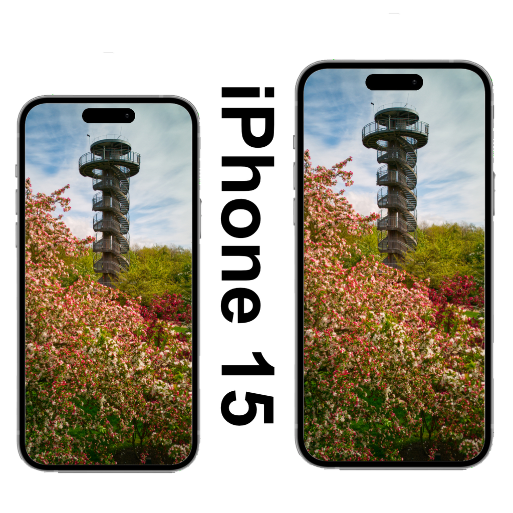 Aussichtsturm Zierapfel Nah Park der Gärten Wallpaper iPhone