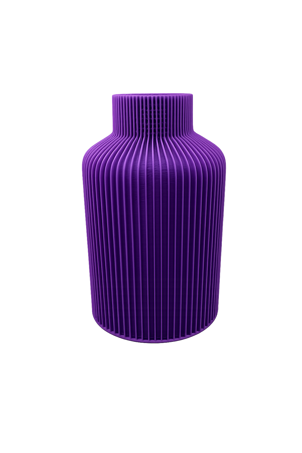 Frühlingsvase Gerillt aus PLA