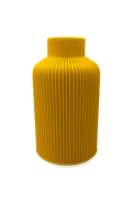 Frühlingsvase Gerillt aus PLA
