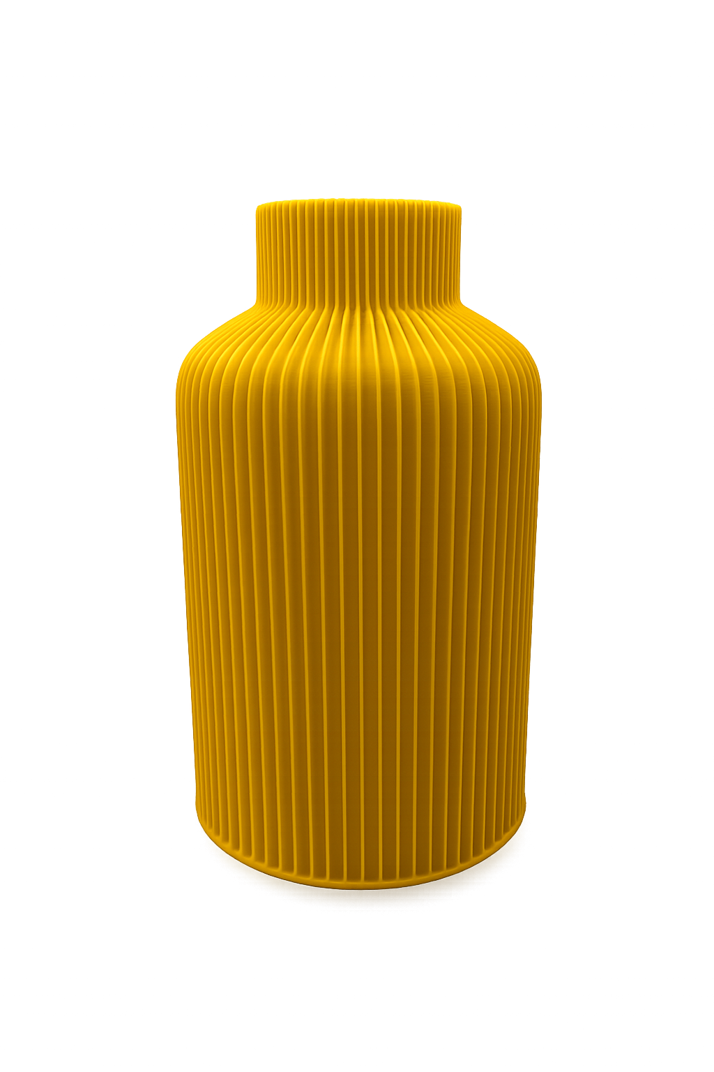 Frühlingsvase Gerillt aus PLA