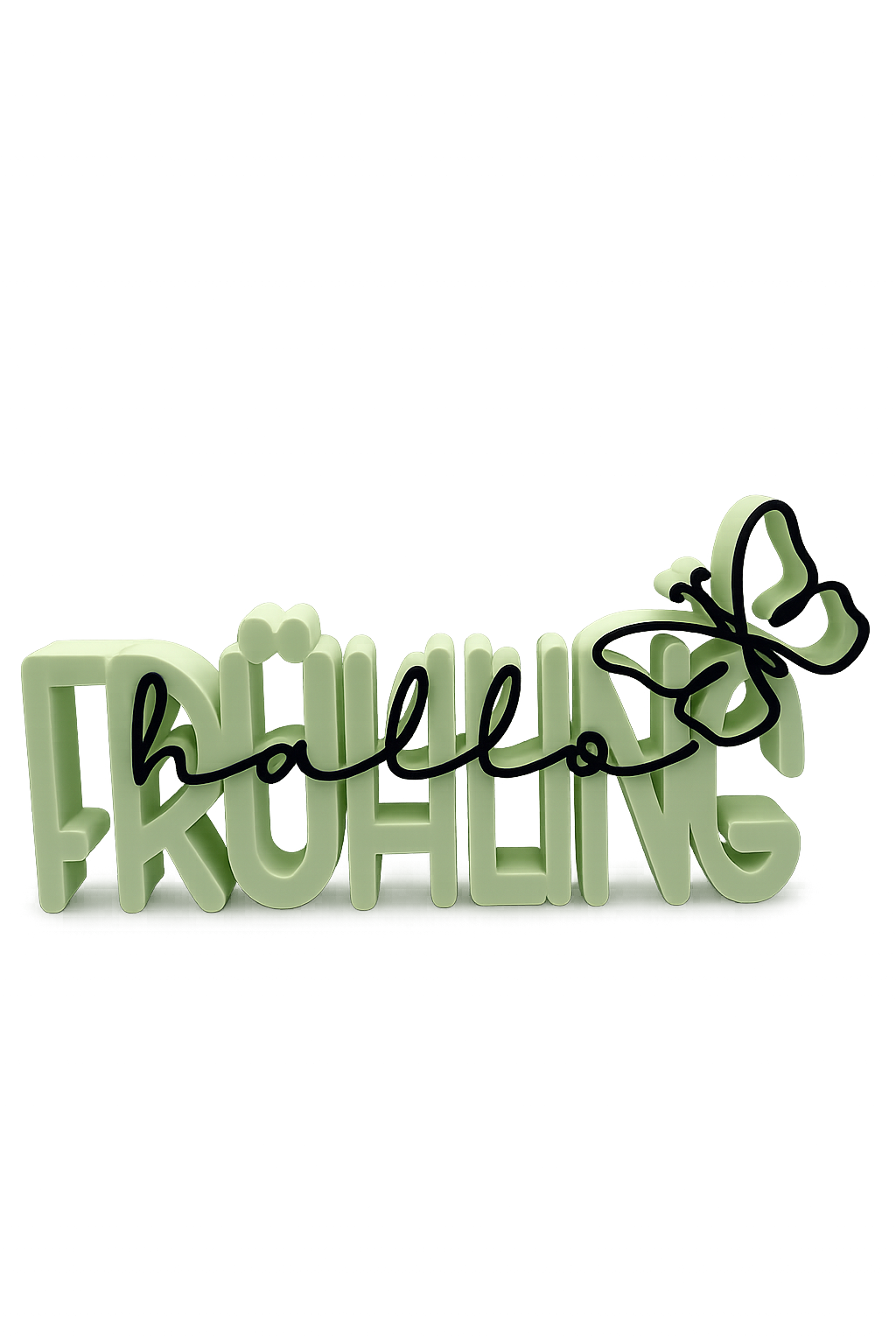 Hallo Frühling Schmetterling