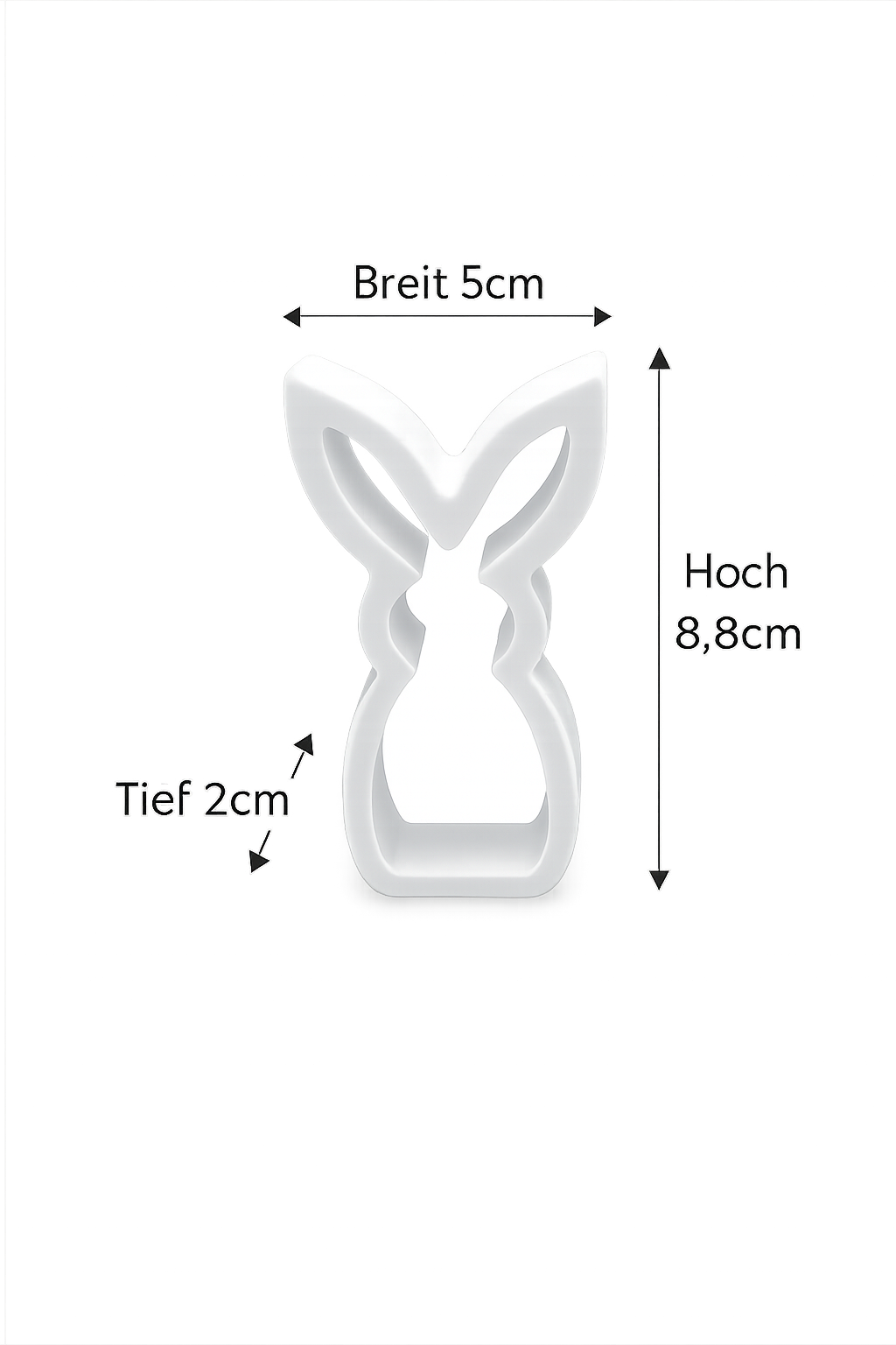 Osterhase Silhouette